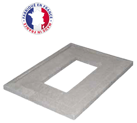 Aspirateur de cheminée béton VENTYL 25X25 base simple 